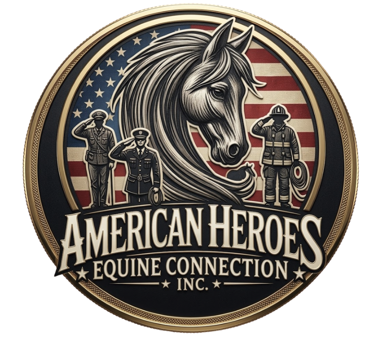 American Heroes Equine Connection emblem